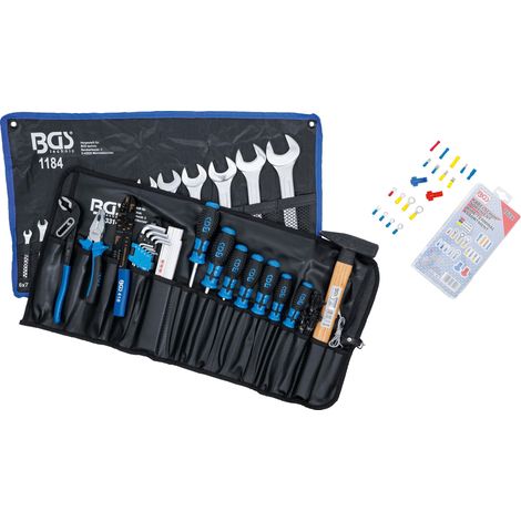 BGS Werkzeugsortiment in Rolltasche 270tlg. - 3322 (1/2)