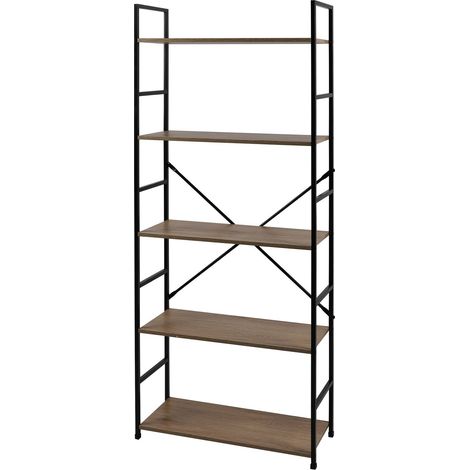 Etagère 5 niveaux design industriel COLORADO (1/4)