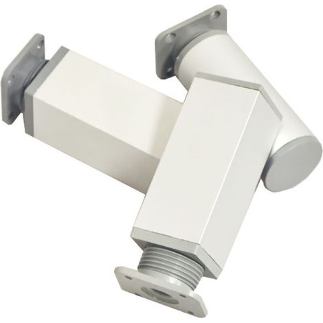 Pieds meubles réglables hauteur lot 4 – métal robuste, pour cuisine armoire table et meubles, stabilisation et mise à niveau (1/4)
