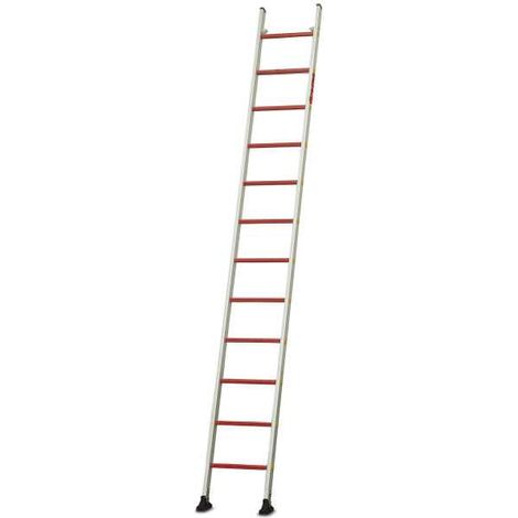 Escalera de un tramo para uso en apoyo de fibra de fibra Longitud de la escalera 578 cm 1TFV-550 FARAONE (1/3)