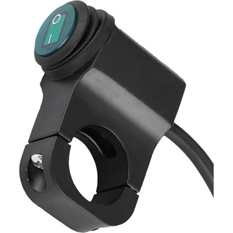 Universeller 12V 22mm Schalter für Motorradlenker, wasserdichter Nebelscheinwerfer/Scheinwerfer, Ein-/Ausschalter (1/5)