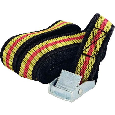 SANGLE ARRIMAGE LEGER 25MM X5M PP AVEC BOUCLE