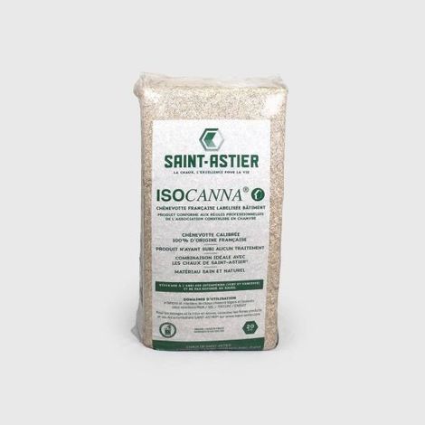 Chènevotte pour le bâtiment ISOCANNA SAINT ASTIER, =