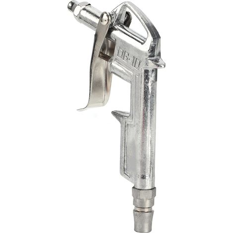 Soufflette à air comprimé pour nettoyage, pistolet de dépoussiérage en alliage d'aluminium, outil portable de purge, nettoyeur souffleur professionnel (1/5)