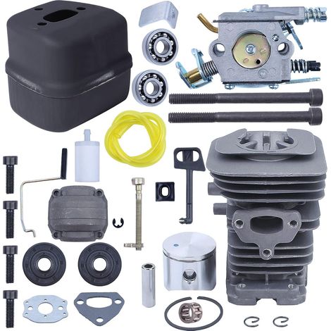 Pour Husqvarna 142 141 137 136 pour pièce de tronçonneuse, kit de cylindre de 40 mm, 530069941, 530071987, 530069415 (1/5)