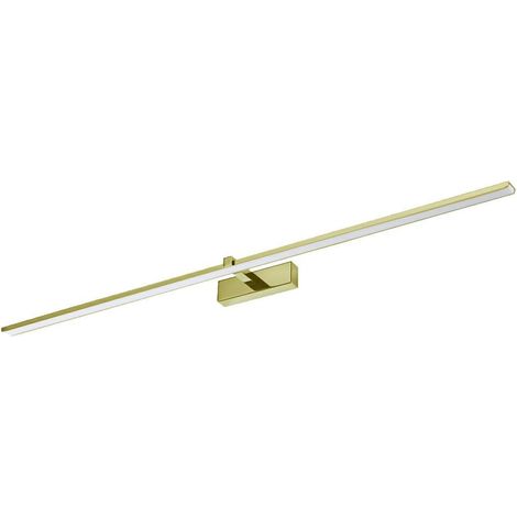 Applique miroir LED 24W 120 cm dorée 4200K Venus (1/5)