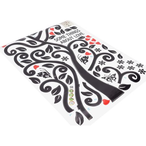 Stickers muraux décoratifs amovibles à faire soi-même, arbre à photos, pour la décoration de la chambre.
