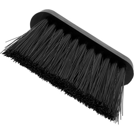 Brosse de cheminée européenne en plastique noir pour le nettoyage des cendres (1/5)