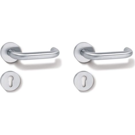 Maniglia per porta 111XAH11.130 VA XA TS 58,1-68,0 mm PZ rd.DIN Sinistra / Destra HEWI (1/3)