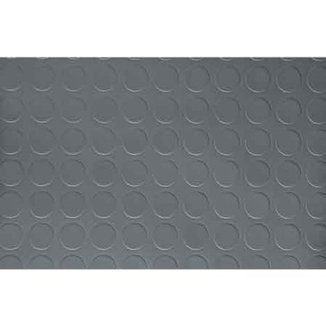 PAVIMENTO 'BOLLO' H. 200 cm - spessore 1 mm - Nero Q.TA 50