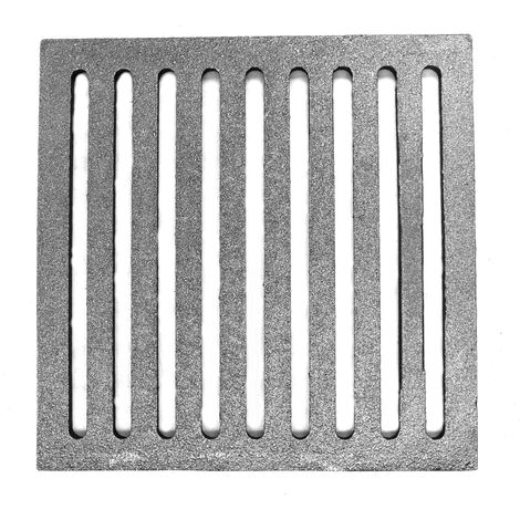 Grille à cendres A pour inserts de cheminée Speedy K-51 – Fonte – Dimensions 220 x 220 x 10 mm – Encastrement parfait et montage rapide – Kaminxpert