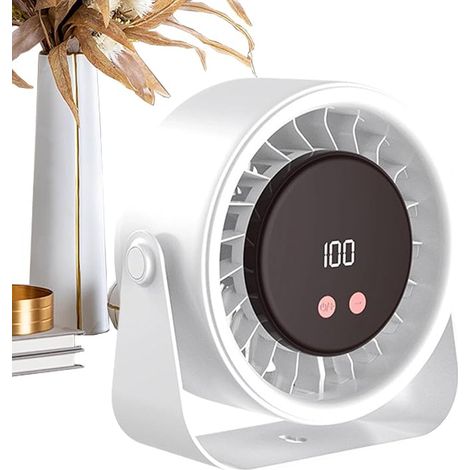 Reiseventilator Leise Belüftung für Innenräume Tragbarer Tischventilator Für Reisen, Camping, Strand, Wandern, Picknicks, Schlafzimmer, Studentenwohnheime, Apartments, zum Schlafen usw. (1/5)
