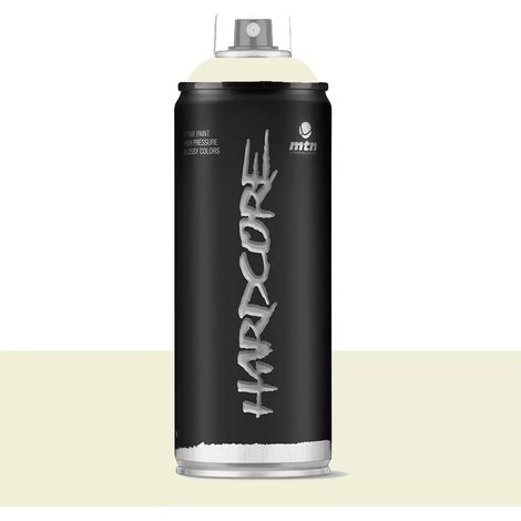 Bombe de peinture aérosol MTN Hardcore Blanc os (RV-1013) 0,4 L (1/2)