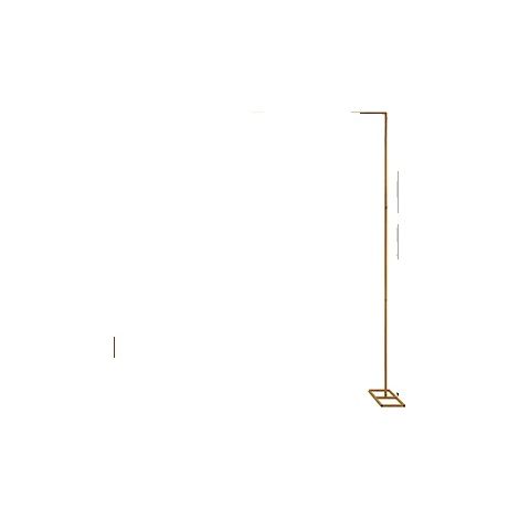 Arco de boda, estructura metálica, uso multiusos, color dorado. (1/2)