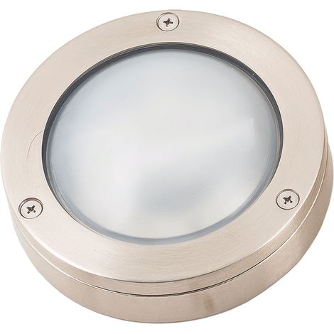 Außenlampe Wand IP64 G9 Ø 14 cm Glas Messing Maritim Wandlampe außen