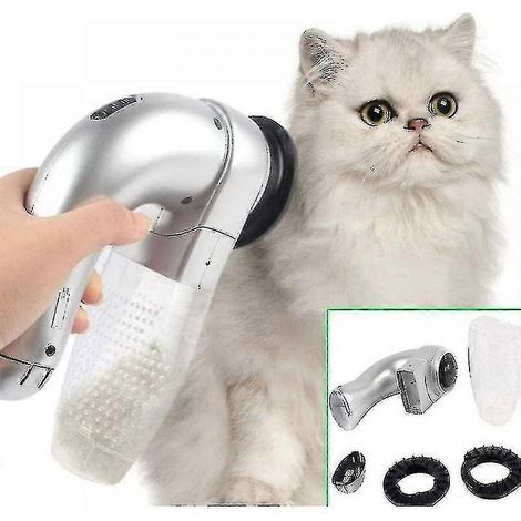 Brosses électriques pour poils d'animaux, aspirateurs pour chiens et chats - Outils de toilettage (1/5)
