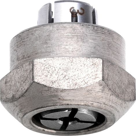 Metabo Spannzange 3 mm mit Spannmutter (Sechskant), Zubehör für Oberfräsen (1/3)