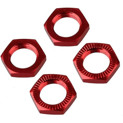 Capuchon d'écrou de moyeu hexagonale N10177 pour voiture RC 1:8, Rouge (1/4)