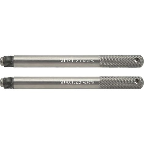 Wheel Alignment Pin M14 x 1.25 Aluminum Alloy Wheel Holder Wheel Stud Driver Pin Guide Tool Mounting Tyres (1/5)