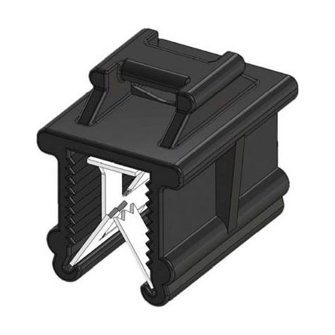 WKK 5752 Serre-câble 200 mm 4.80 mm noir Faisceau de câbles en travers du montage, stabilisé à la chaleur, résistant aux intempéries 1 pc(s) S325201 (1/2)