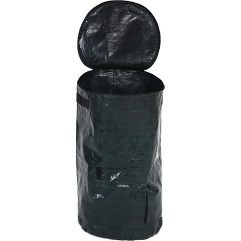 Rubberskin Sac de Compostage PE Fruits de Compostage Cuisine Déchets Fermentation Déchets de Cuisine Sac de Jardin Durable Cali Secrets Cultivateurs Sac d'alimentation Compostage Environnemental (45 x (1/5)
