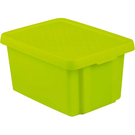 BOÎTE DE RANGEMENT AVEC COUVERCLE - 26 L - VERT CURVER 3253920755025