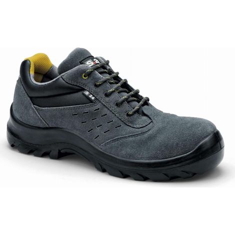 Sicherheitsschuhe S24 Cabana S1P - Velourleder grau - Größe 39 - 5712