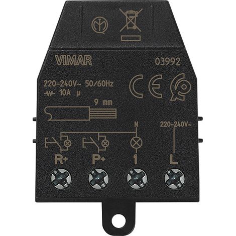 VIMAR - 03992 Módulo de relé con rearme Quid 10A