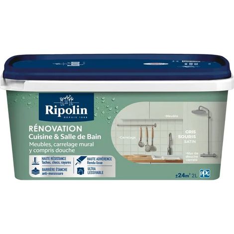 Farbe ripolin indoor multisurface Satin ohne Grundierung 2l