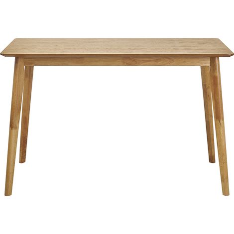 Tavolo da pranzo scandinavo finitura frassino L120 cm ELION (1/4)