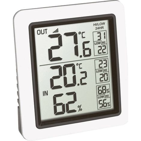 [NEUWERTIG] B-Ware Tfa Funk Thermometer Info Funk Thermometer Temperatur Luftfeuchtigkeit841