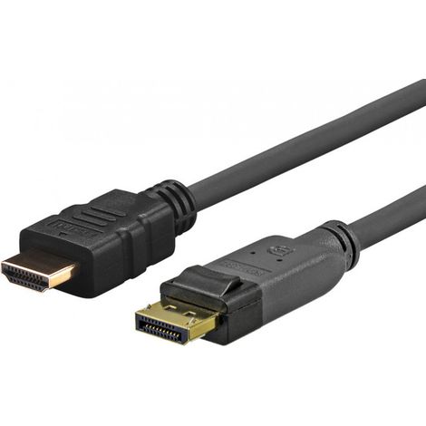 Adaptateur de câble Vivolink PRODPHDMI15 DisplayPort HDMI 15 m Noir
