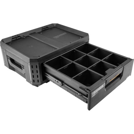 Caja de herramientas de 1 cajon con cierre, stacktech, 53 x 40,5 x 39,5 cm (1/5)