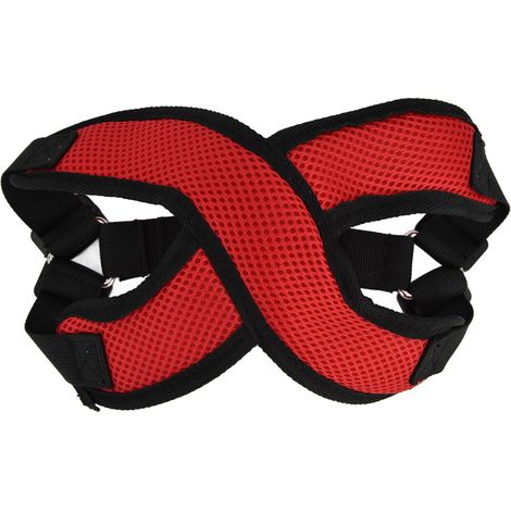 Harnais de sécurité réfléchissant ajustable pour chien de petite et moyenne taille, contrôle facile et confortable (1/5)