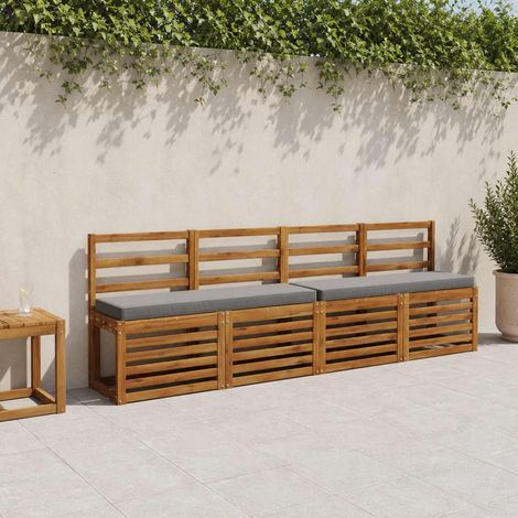 vidaXL Cuscino per Panchina a 1 Pezzo VUGHT 100% Poliestere