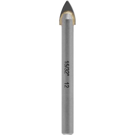 kwb Mèche à verre en métal dur, Ø 12 mm (plaquette en métal dur, pointe de centrage) (1/2)