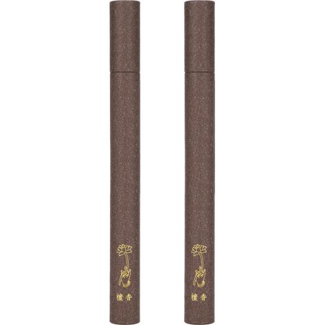 2 bâtons de santal indien pour aromathérapie, décoration intérieure et relaxation (1/5)
