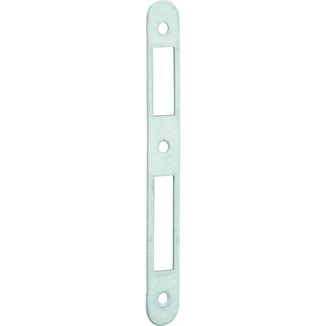 Thirard – Gâche pour crémone zinguée à bouts ronds – Hauteur 170mm – Pour serrure à encastrer – Fabrication française (1/2)