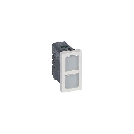 Legrand 078552 Legrand Mosaic Dual Indicator Light - 12-24 V - 1 module