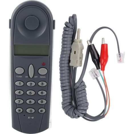 Telefonkabeltester mit Steckverbindern und Verbindungsstücken für Netzwerktechniker