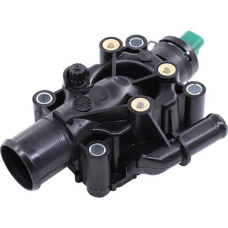 Boîtier de thermostat boîtier de thermostat de liquide de refroidissement avec joint de capteur thermostat de liquide de refroidissement pour Berlingo C4 C3 C2 Xsara Picasso 1007 206 CC 207 301 307 SW (1/5)