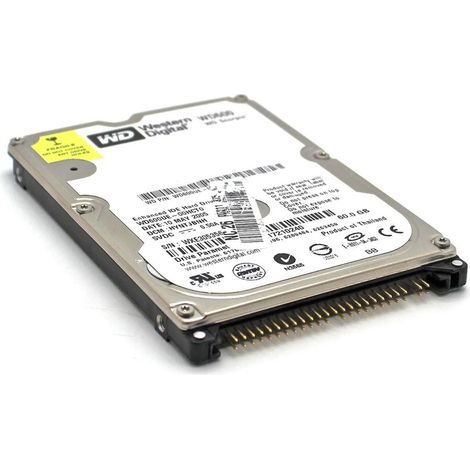 Western Digital Hard Disk HDD 2,5" ATA-100 da 80 GB – 5400 RPM, Modello WD800 per Notebook (1/5)