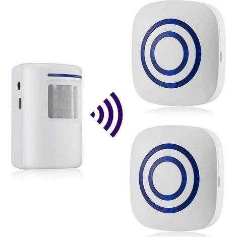 Motion Detector Alarm, Siren, Infrared Motion Detector Sensor, Wireless Alarm