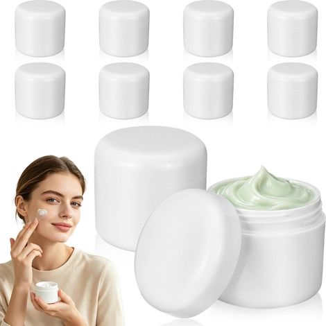 Pack of 10 x 50ml travel-size makeup pots, for (1/5)