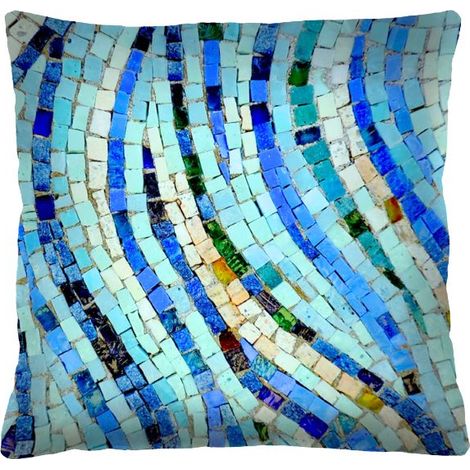 Cojín de jardín de mosaico de 50x50 cm