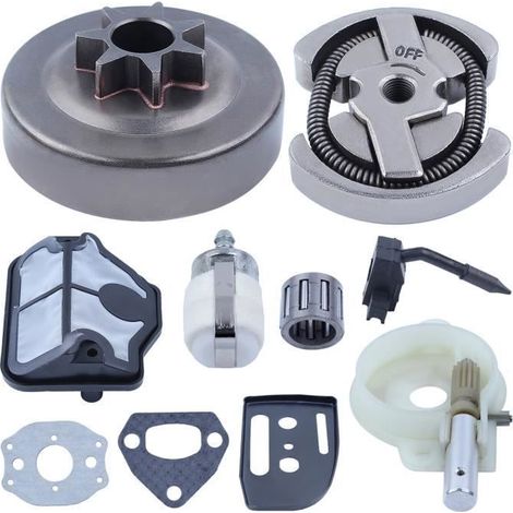 Filtre à air, compatible avec les tronçonneuses Husqvarna 142, 141, 137, 136, 36 et 41, pour l'entretien et le remplacement dans les systèmes mécaniques.-AquaForge (1/4)