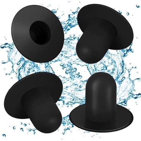 SABIR-Cheville pour piscines Intex et Bestway - Lot de 4 - Blanches - Diamètre : 3,2 cm (1/4)
