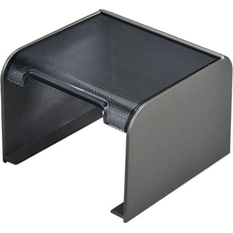 Housse de pluie pour prise extérieure avec design à 90 degrés - Housse de pluie transparente - Housse de protection contre les éclaboussures pour prises d'extérieur (noir) (1/4)