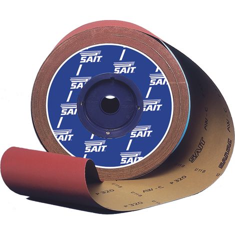 Sait CARTA ABRASIVA RI-SAITAC AR-C mm. 115x100 mt. grana 320