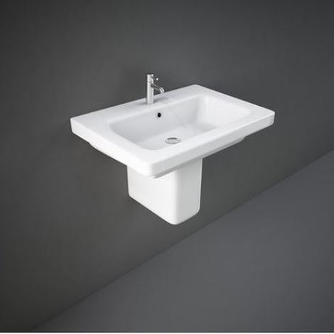 Rak Resort lavabo a colonna 65x46 bianco lucido codice prod: REWB00003